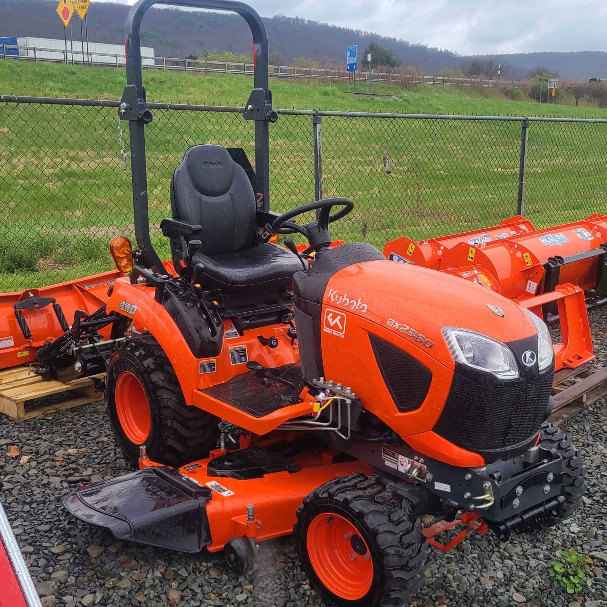 SOLD - Used 2020 Kubota BX2380 Tractor/Mower/Blade | Jim's Equipment Repair